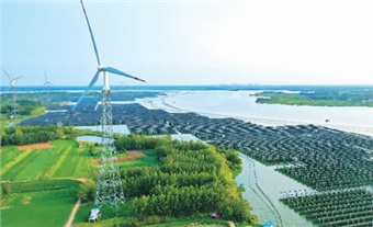 廣東裝機容量最大的海上風電項目并網發(fā)電 
